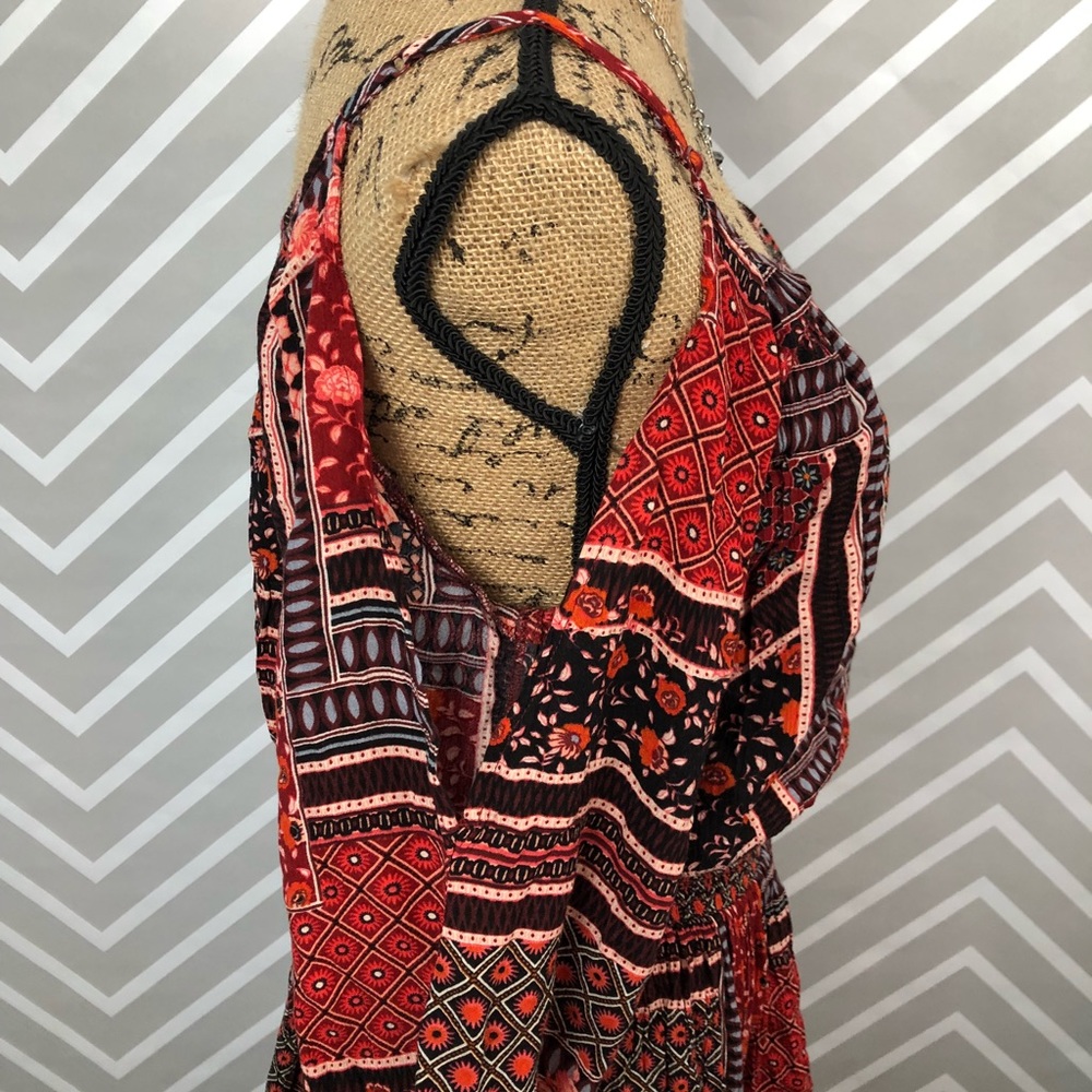 American Eagle Outfitters Boho Cold Shoulder Dress - Picture 4 of 8